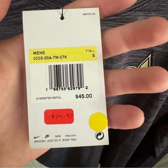 NWT the Nike tee Saints long sleeve shirt men’s S - Picture 5 of 5